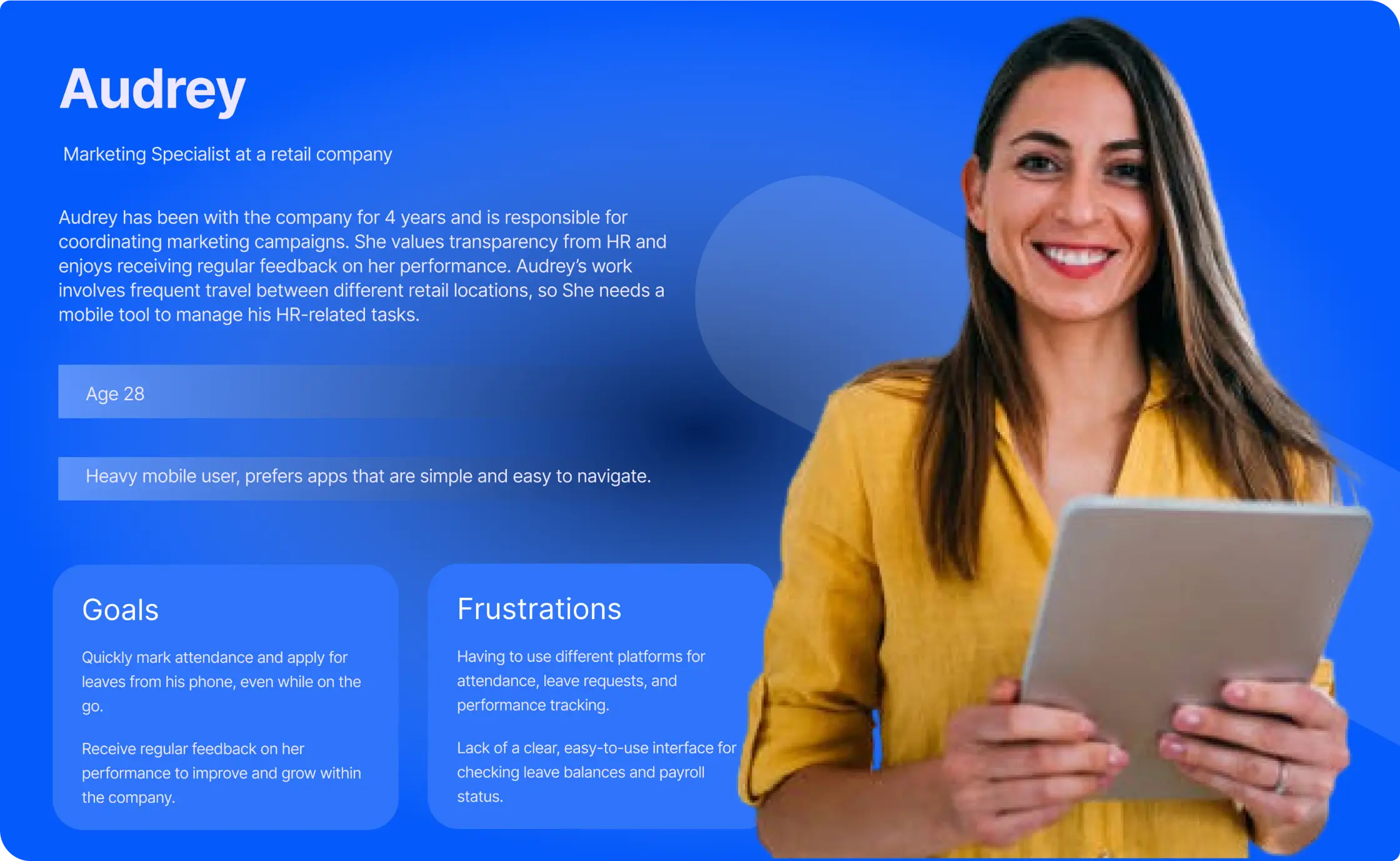 User Persona 2 atlas app